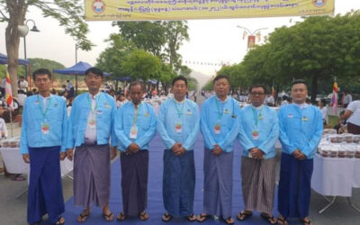 ကဆုန်လပြည့်နေ့ မန္တလေးတိုင်း ဒေသကြီးအစိုးရအဖွဲ့မှကြီးမှူးကျင်းပသည့် သံဃာအပါး (၁၀၂၇၂) ပါးဆွမ်းလောင်းလှူပွဲအခမ်းအနား