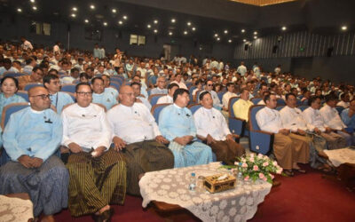 ပြည်ထောင်စု သမ္မတမြန်မာ နိုင်ငံ တော် ဘာသာပေါင်းစုံ ချစ်ကြည်ညီညွတ်ရေး အဖွဲ့ ကြီး၏ အမုန်းစကား အမုန်းတရားများ မပြန့်ပွားရေး ဟောပြောပွဲ ကျင်းပ