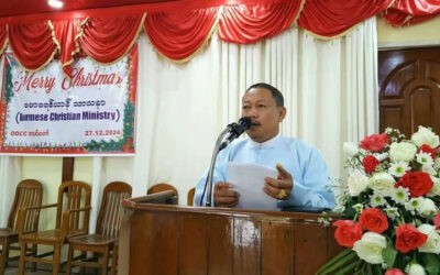 ပြည်ထောင်စုသမ္မတမြန်မာနိုင်ငံတော် ဘာသာပေါင်းစုံချစ်ကြည်ညီညွတ်ရေးအဖွဲ့ သည် ဗမာခရစ်ယာန်မိဿဟာယ(BCMF)မိသားစုများ၏ (၂၀၂၄ ) Christmas အခမ်းအနားသို့ တက်ရောက်ပြီးမိသားစုဝင်များနှင့်ရင်းနှီးစွာတွေ့ဆုံ