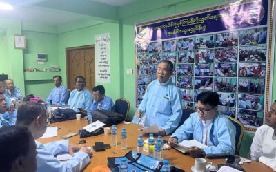 ပြည်ထောင်စုသမ္မတမြန်မာနိုင်ငံတော်၊ ဘာသာပေါင်းစုံချစ်ကြည်ညီညွတ်ရေးအဖွဲ့(ရန်ကုန်တိုင်းဒေသကြီး) အလုပ်အမှုဆောင်များ၊ ခရိုင်ဥက္ကဌများနှင့်မြို့နယ်ဥက္ကဌများ စုံညီအစည်းအဝေးကို ၂၀၂၅ ခုနှစ်၊ ဇန်နဝါရီလ(၁၈)ရက်နေ့တွင်ကျင်းပပြုလုပ်