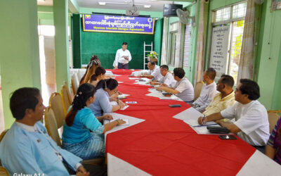 ပြည်ထောင်စုသမ္မတမြန်မာနိုင်ငံတော် ဘာသာပေါင်းစုံချစ်ကြည်ညီညွတ်ရေးအဖွဲ့(ဗဟို)စည်းရုံးရေးကော်မတီ၊ဗဟိုအထောက် အကူပြု လူမှုရေးရာလုပ်ငန်းအဖွဲ့၊ဗဟို အထောက်အကူပြုအမျိုးသမီးရေးရာလုပ်ငန်းအဖွဲ့နှင့် ဗဟိုအထောက်အကူပြုလူငယ်ရေးရာလုပ်ငန်းအဖွဲ့အစည်းအဝေးကို ၂၀၂၅ ခုနှစ် ဖေဖော်ဝါရီလ ၇ရက်တွင် ဗဟိုအစည်းအဝေးခန်းမ၌ကျင်းပ
