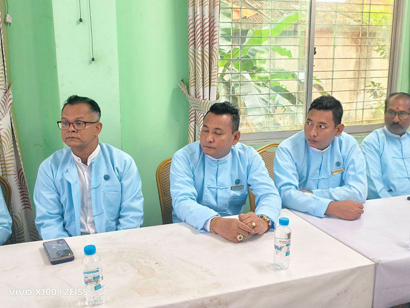 ပြည်ထောင်စု သမ္မတမြန်မာနိုင်ငံတော် ဘာသာပေါင်းစုံချစ်ကြည်ညီညွတ်ရေးအဖွဲ့ကြီးမှ သတ္တမအကြိမ်မြောက်စုပေါင်းသွေးလှူဒါန်းပွဲဖြစ်မြောက်ရေး ညှိနှိုင်းအစည်းအဝေးပွဲကျင်းပ