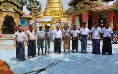 ပြည်ထောင်စုသမ္မတမြန်မာနိုင်ငံတော် ဘာသာပေါင်းစုံချစ်ကြည်ညီညွတ်ရေးအဖွဲ့ (အင်းစိန်ခရိုင်)မှ စေတီပုထိုးများအား သန့်ရှင်းရေးများပြုလုပ်ဆောင်ရွက်
