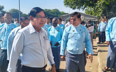 ရန်ကုန်တိုင်းဒေသကြီး ဝန်ကြီးချုပ်ဦးစိုးသိန်း၊ပြည်ထောင်စုသမ္မတမြန်မာနိုင်ငံတော်၊ဘာသာပေါင်းစုံချစ်ကြည်ညီညွှတ်ရေးအဖွဲ့(ဗဟို)ရန်ကုန်တိုင်းဒေသကြီး၏(အဋ္ဌမ)အကြိမ်မြောက်စုပေါင်းသွေးလှူဒါန်းပွဲသို့တက်ရောက်ချီးမြှင့်