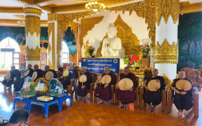 ငြိမ်းချမ်းရေးဆုတောင်းခြင်းနှင့်ဩဝါဒခံယူပွဲကျင်းပ