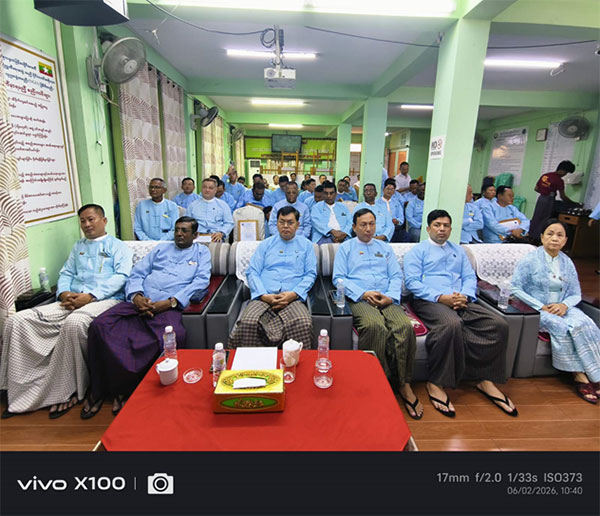ပြည်ထောင်စုသမ္မတမြန်မာနိုင်ငံတော် ဘာသာပေါင်းစုံချစ်ကြည်ညီညွတ်ရေးအဖွဲ့ (ရန်ကူန်တိုင်းဒေသကြီး)အလုပ်အမှုဆောင်များ ခန့်အပ်လွှာပေးအပ်ပွဲအခမ်းအနား